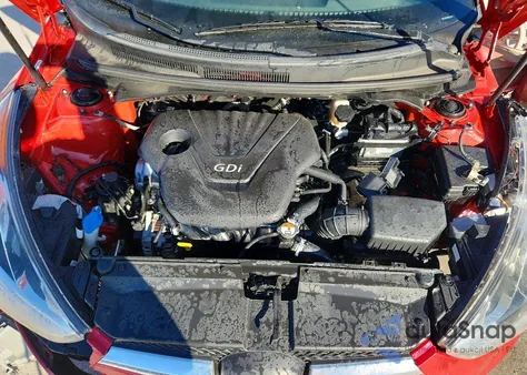 2015 Hyundai Veloster z USA, uszkodzony, nr VIN KMHTC6AD2FU233254